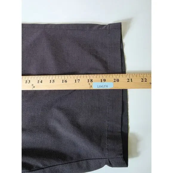 TRAVIS MATHEW Black Active Outdoor Casual Golf Textured Shorts SZ 32 - Picture 5 of 5